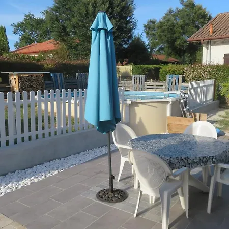 Tatil Evi Maison Familiale Avec Piscine Hors Sol Saint-Vincent-de-Tyrosse